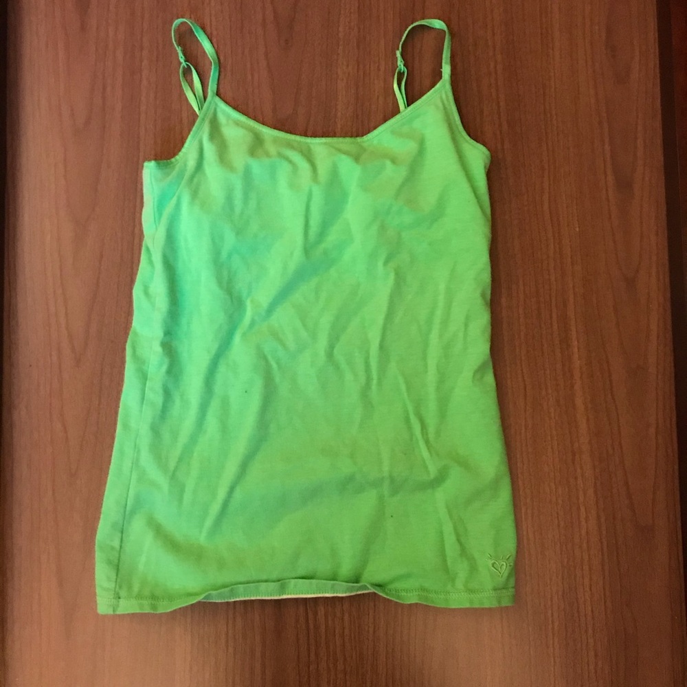 light green tank top- like new